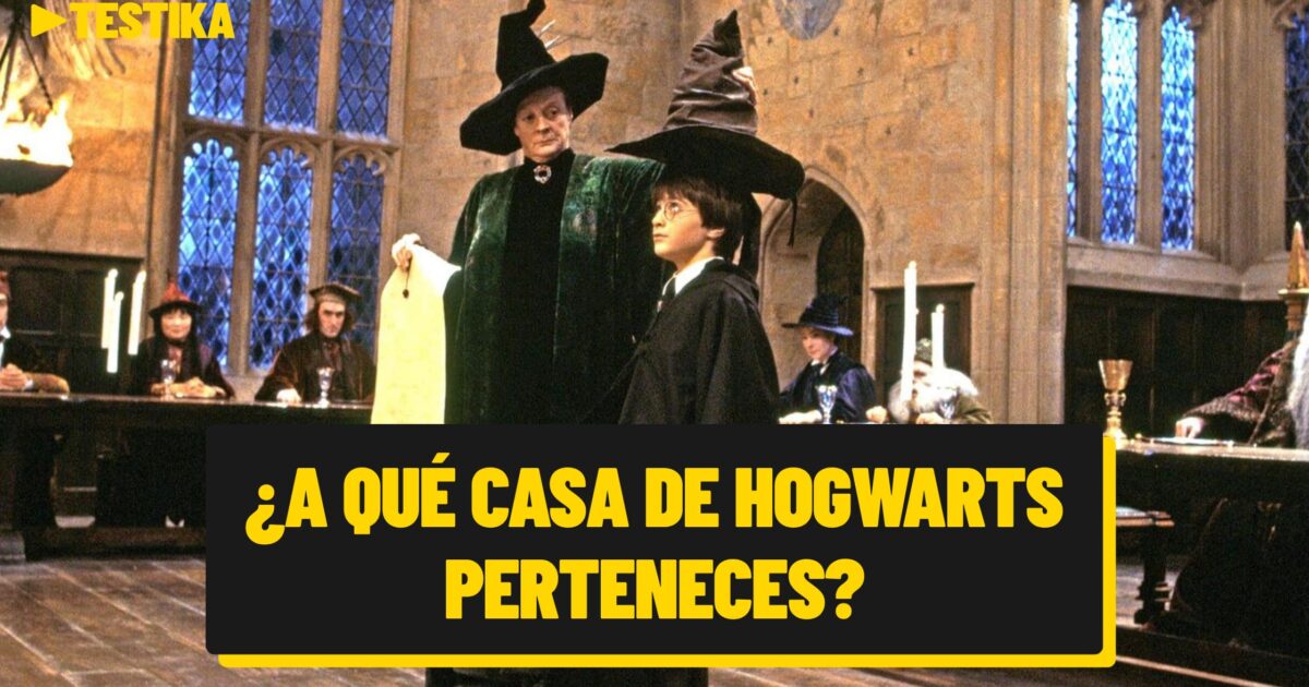 ¿A qué casa de Hogwarts perteneces?