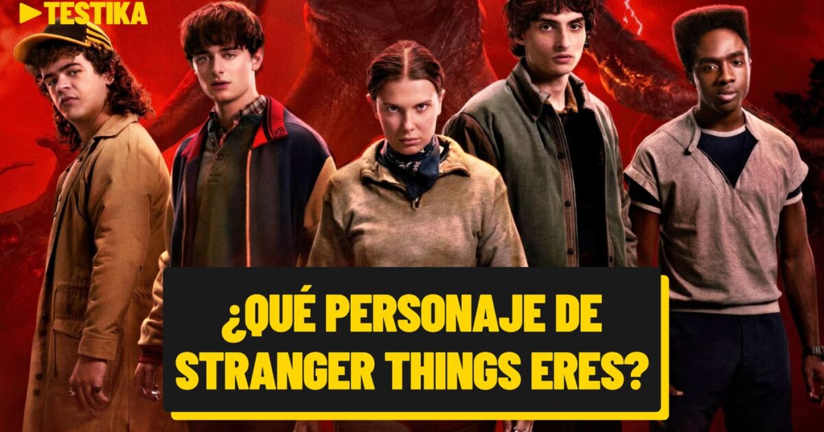 ¿Qué personaje de Stranger Things eres?