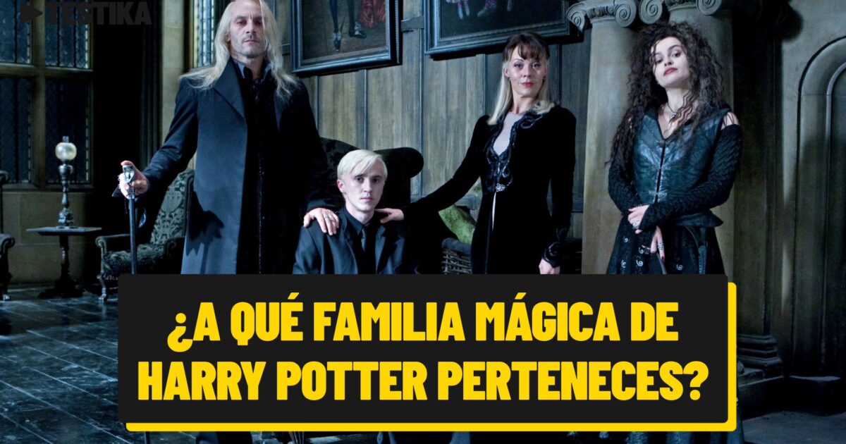 ¿A que familia mágica de Harry Potter perteneces?