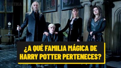 ¿A que familia mágica de Harry Potter perteneces?