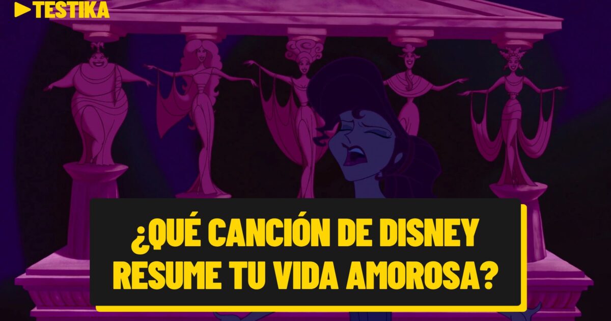 ¿Qué canción de Disney resume tu vida amorosa?