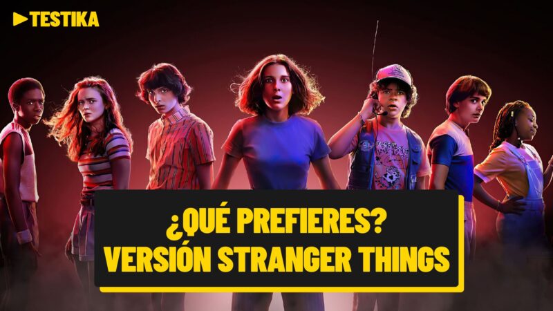 ¿Qué prefieres? Versión Stranger Things