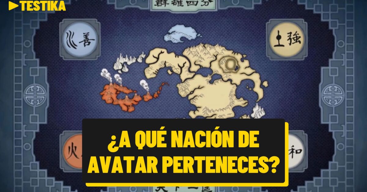 ¿A qué nación de Avatar perteneces?
