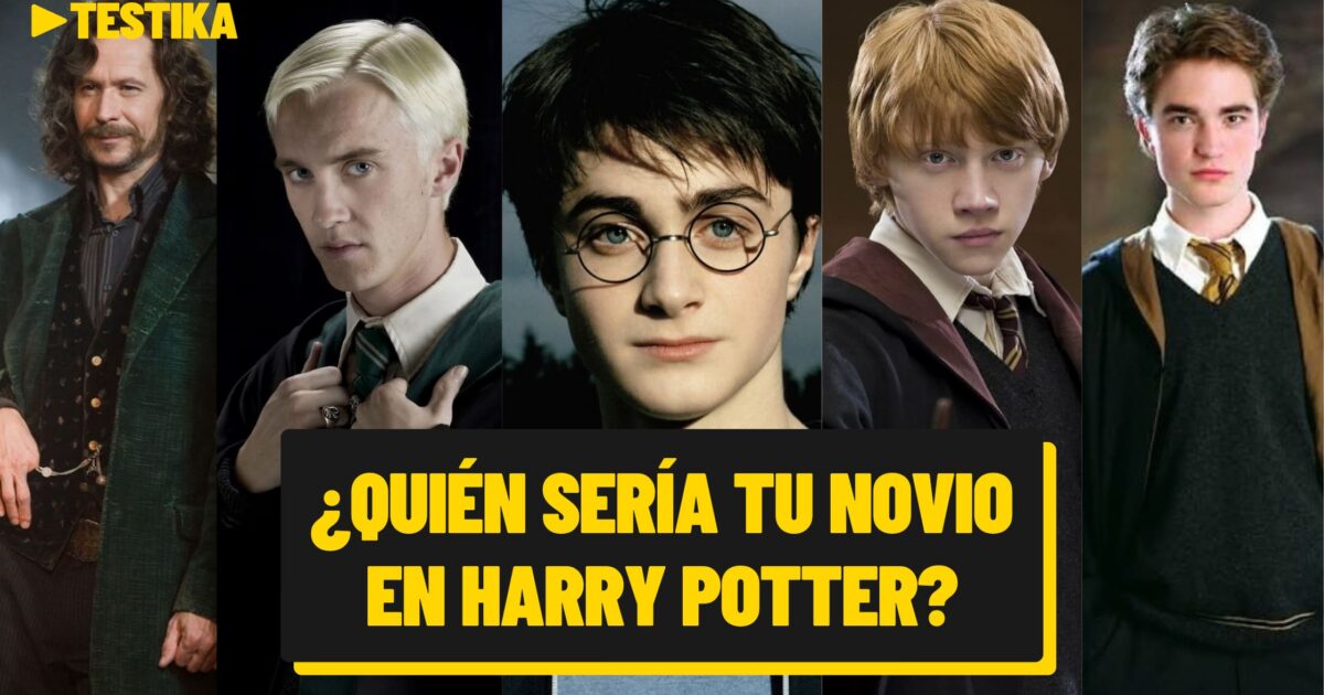 ¿Qué personaje de Harry Potter sería tu novio?